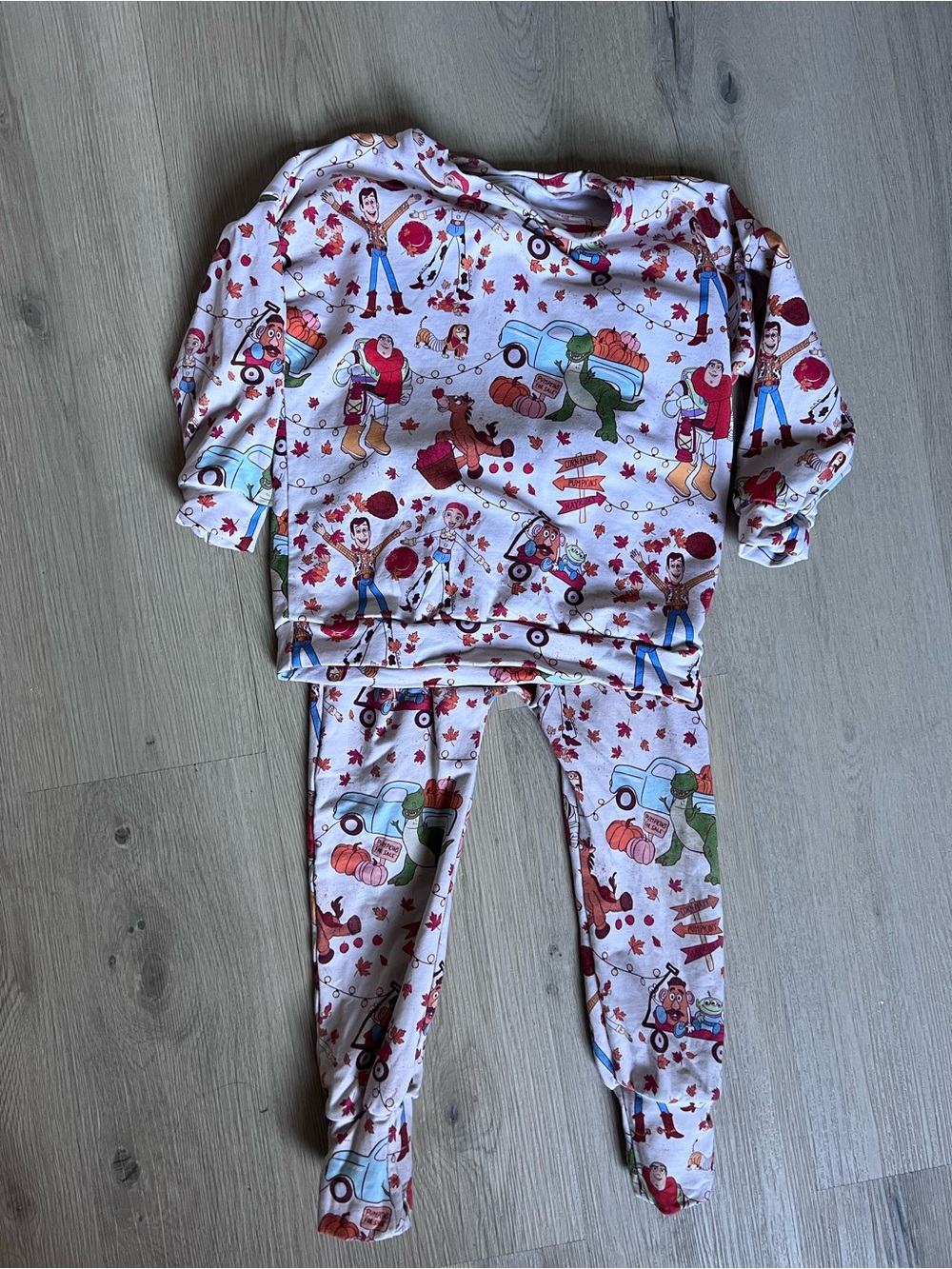 3/$80🌈 — Reese's Little Pieces Toy Story Autumn Matching Set - size 5Y